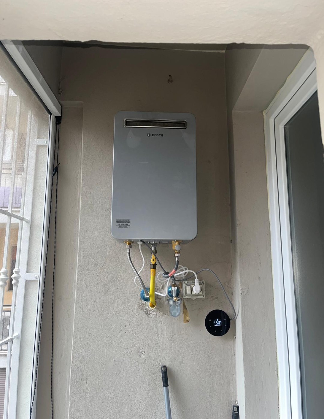 Installazione caldaia Bosch professionale